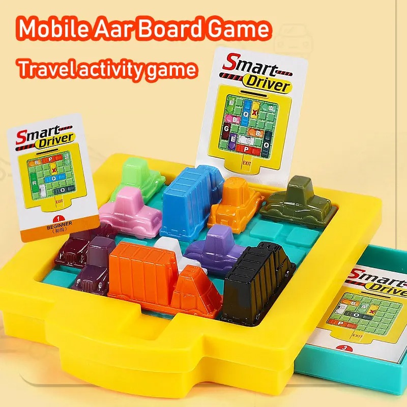 Kids Education Desk - Traffic Jam Logic Game, Car Parking