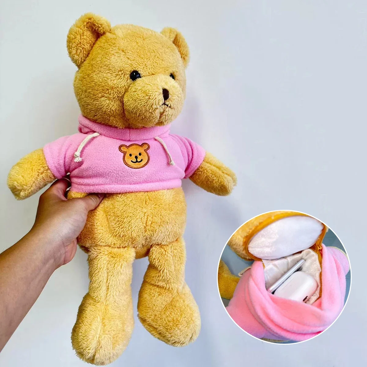 Kids Education Money - Hidden Safes 40cm Plush Bear Storage