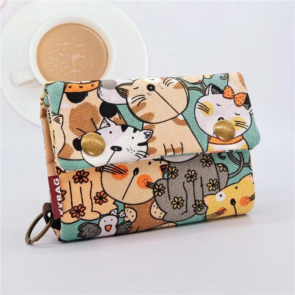 Kids Education Money - Canvas Cartoon Totoro Cat Printed Dog