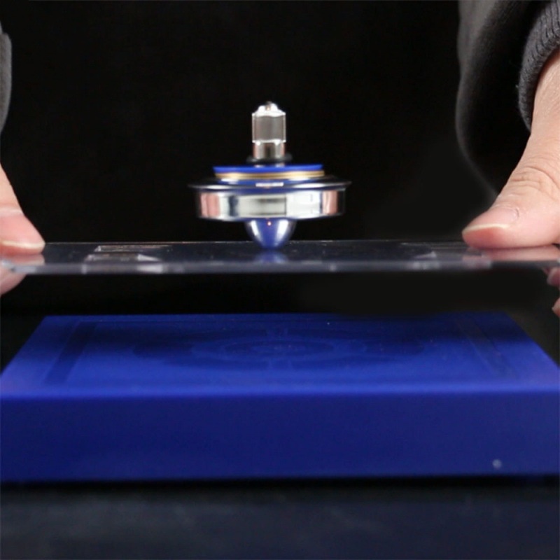 Kids Education Tools - Magnetic Levitation Gyroscope Toy Suspended Flying