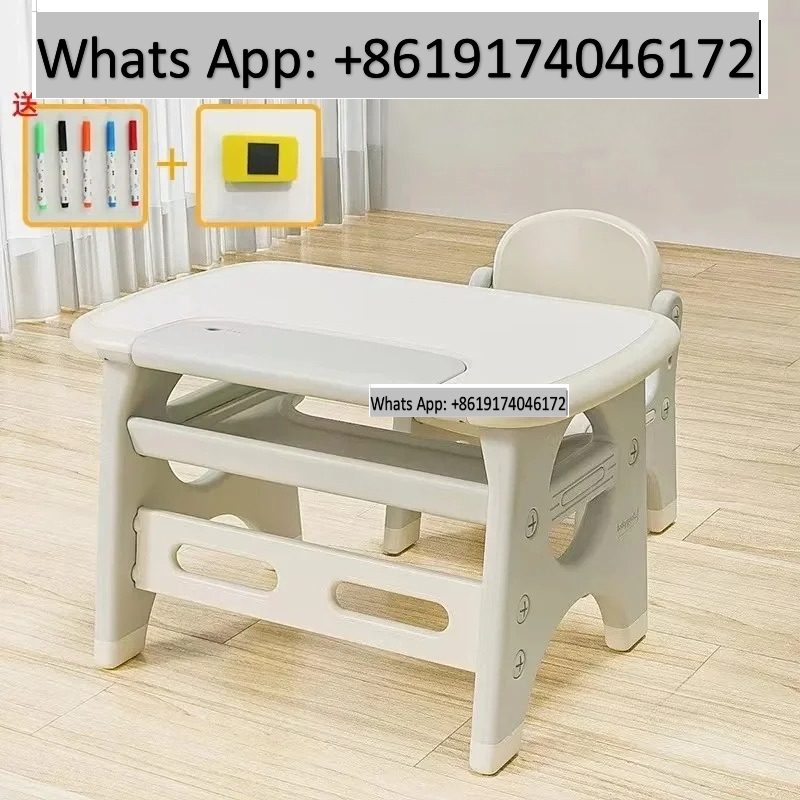 Kids Education Desk - Multi-functional Children's Table Chair Set draw