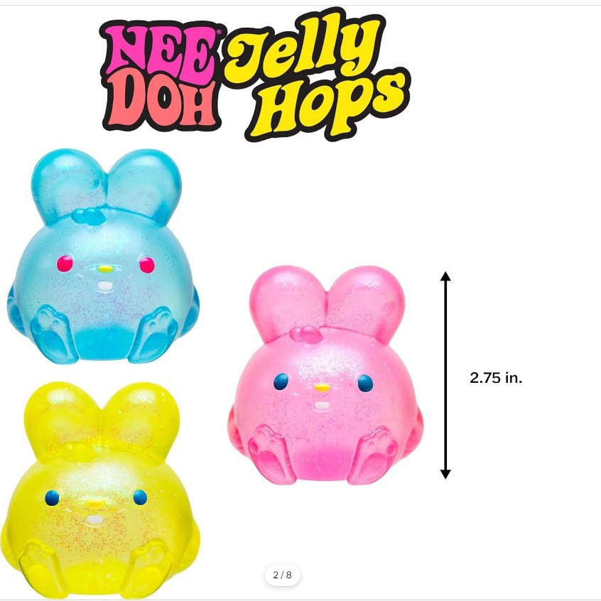 Jelly Anti Stress Ball Bunny S - đánh giá và giá Kids Education Desk