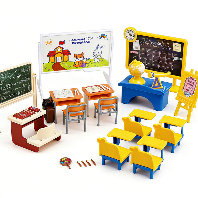 Miniature Class Furniture Set  - đánh giá và giá Kids Education Desk