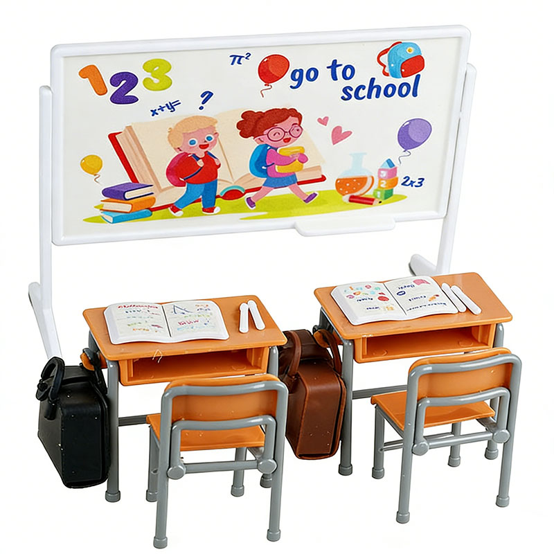 Miniature Class Furniture Set  - đánh giá và giá Kids Education Desk