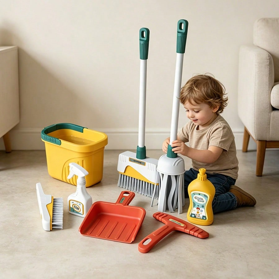 Kids Mini Cleaning Tools Set - - đánh giá và giá Kids Education Tools