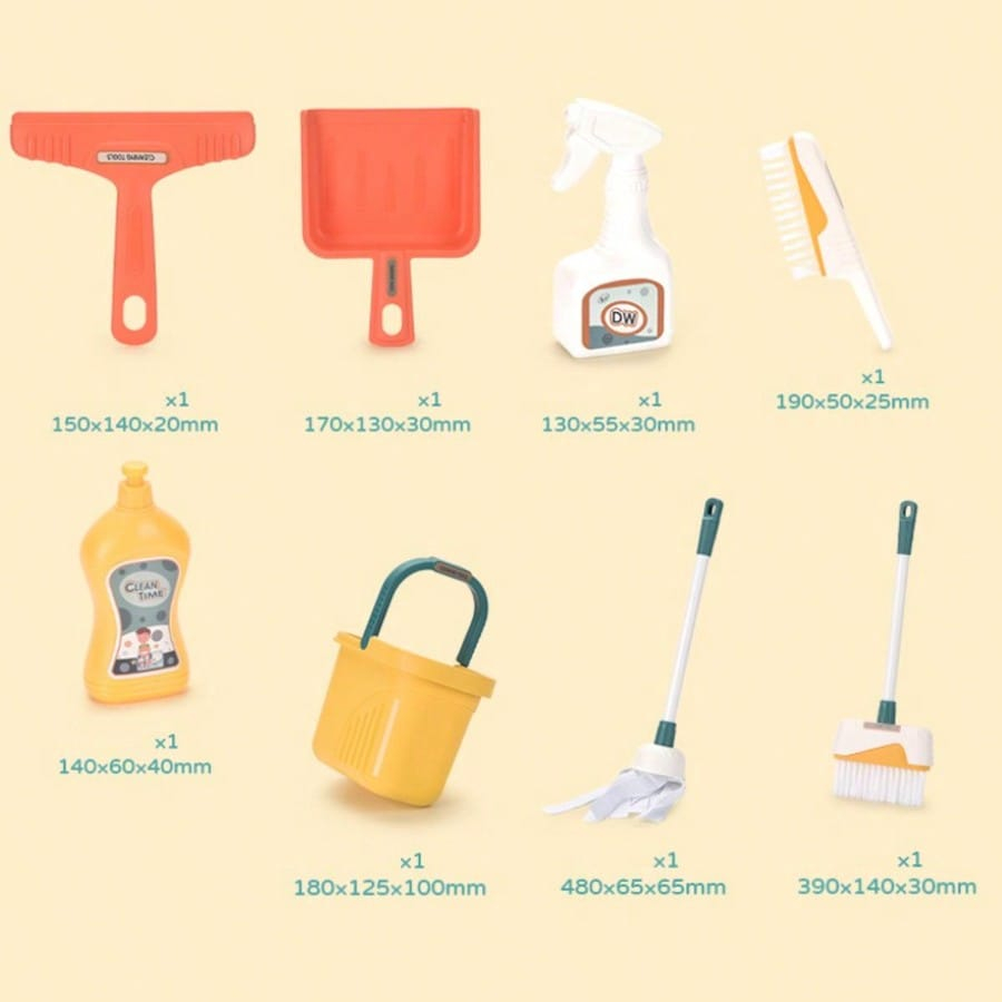 Kids Mini Cleaning Tools Set - - đánh giá và giá Kids Education Tools