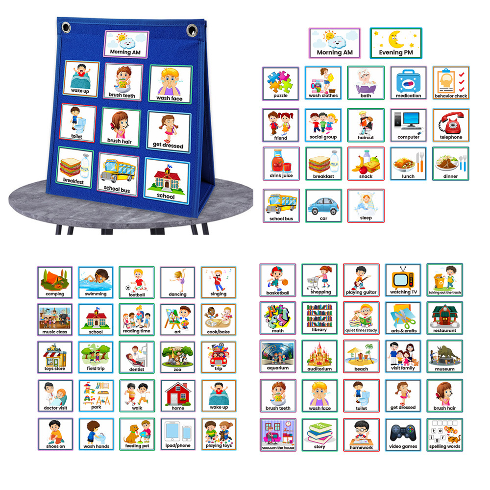 New Arrival Double-sided Self- - đánh giá và giá Kids Education Tools