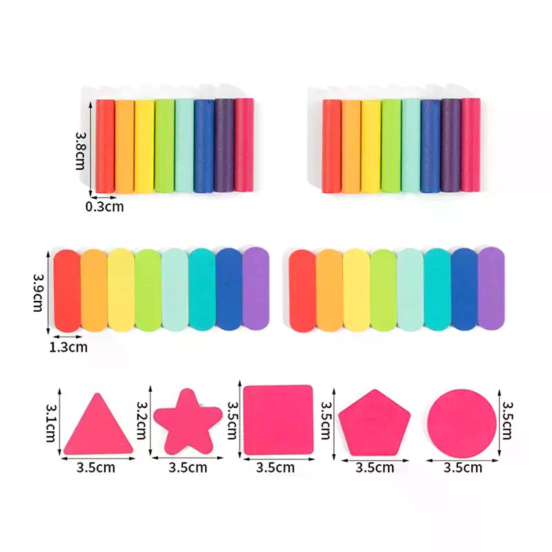 3D Geometric Wooden Solids Sha - đánh giá và giá Kids Education Tools