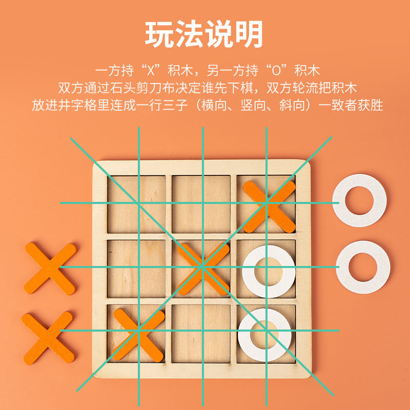 5 Pcs Wooden Board Games Desk  - đánh giá và giá Kids Education Desk