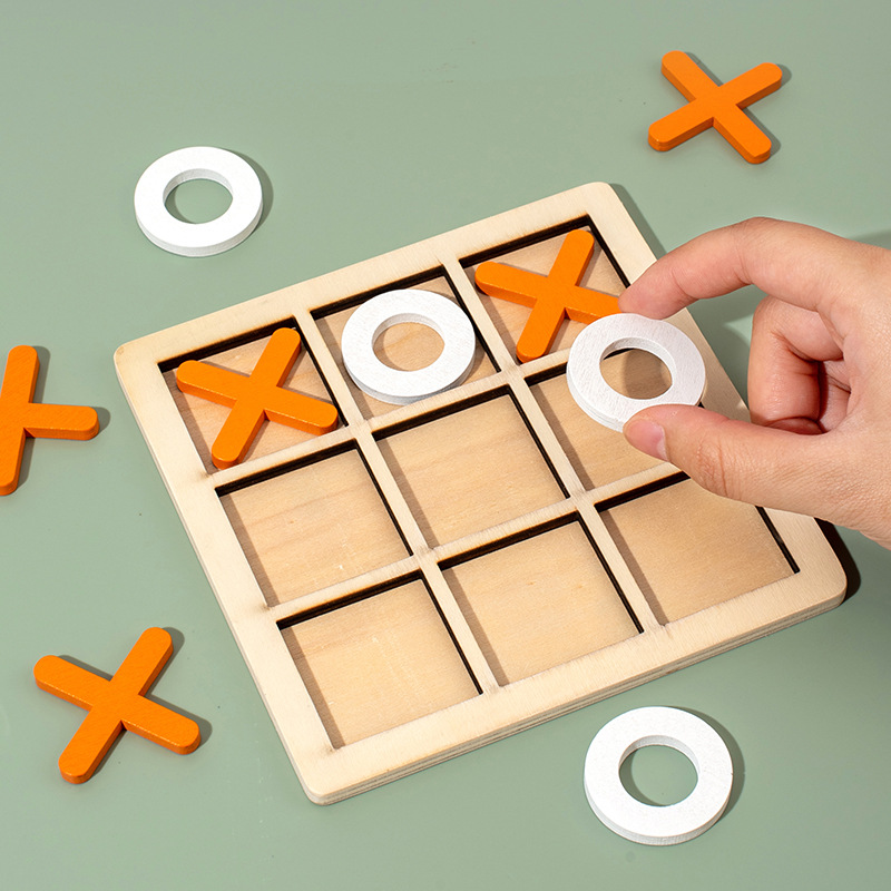 5 Pcs Wooden Board Games Desk  - đánh giá và giá Kids Education Desk