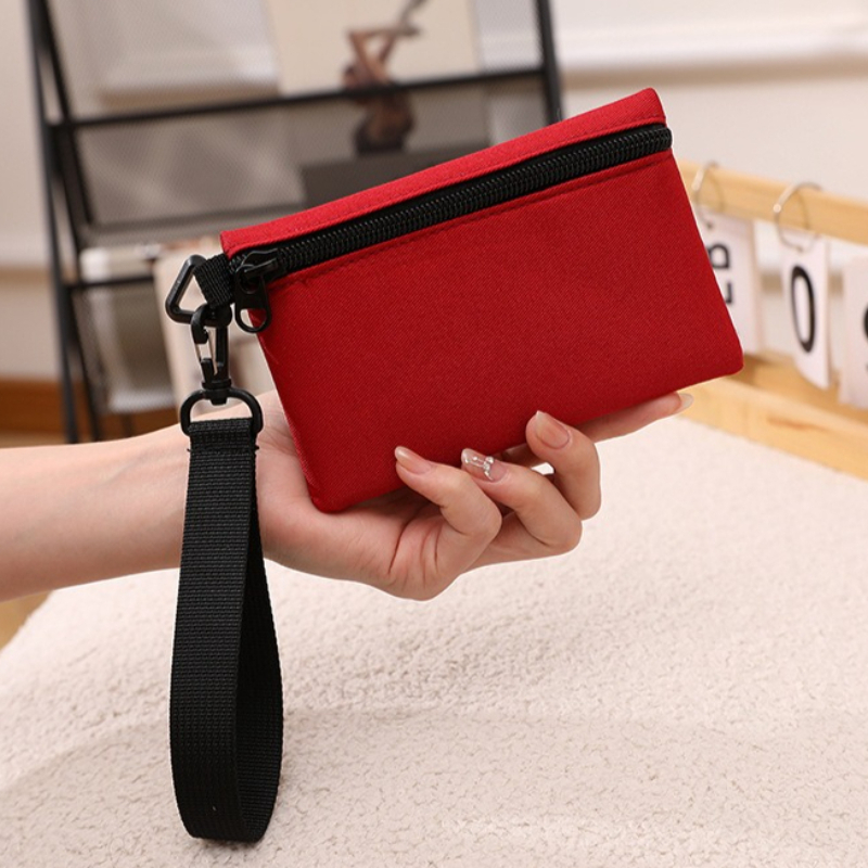 Simple Zipper Canvas Mini Coin - đánh giá và giá Kids Education Money