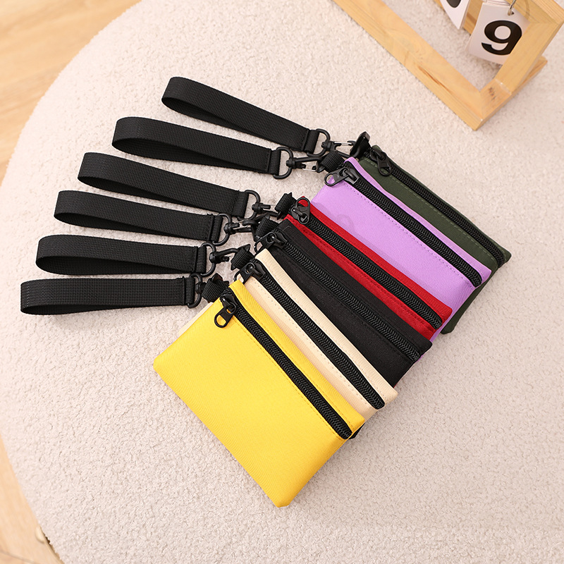 Simple Zipper Canvas Mini Coin - đánh giá và giá Kids Education Money