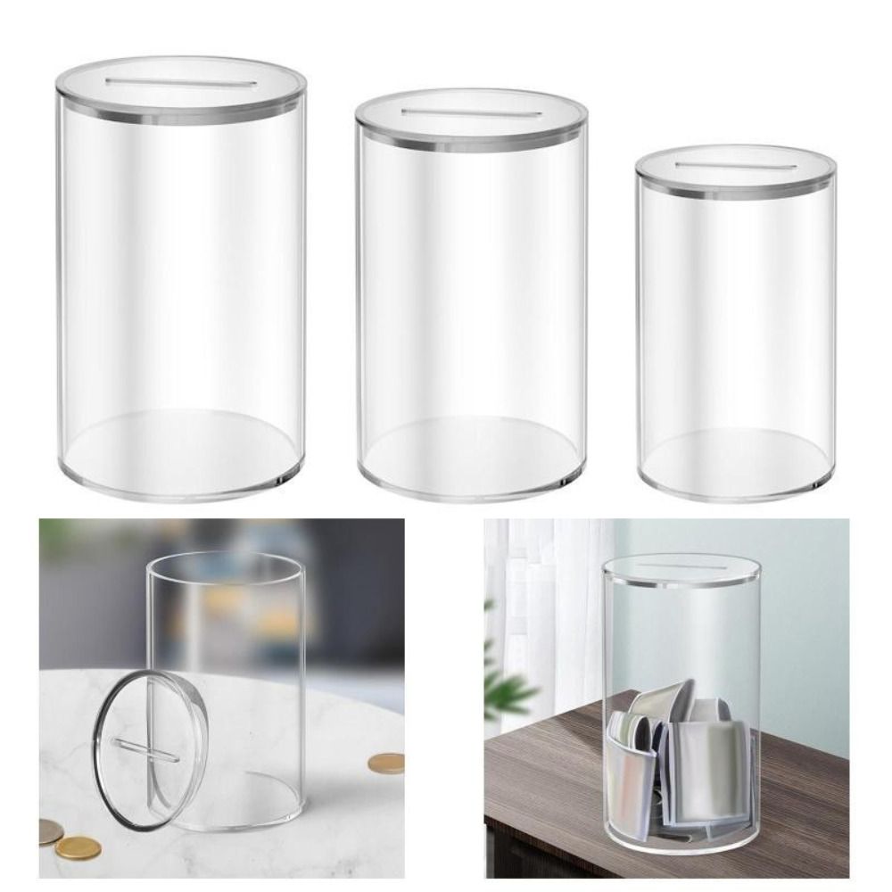 New Acrylic Piggy Bank Large C - đánh giá và giá Kids Education Money