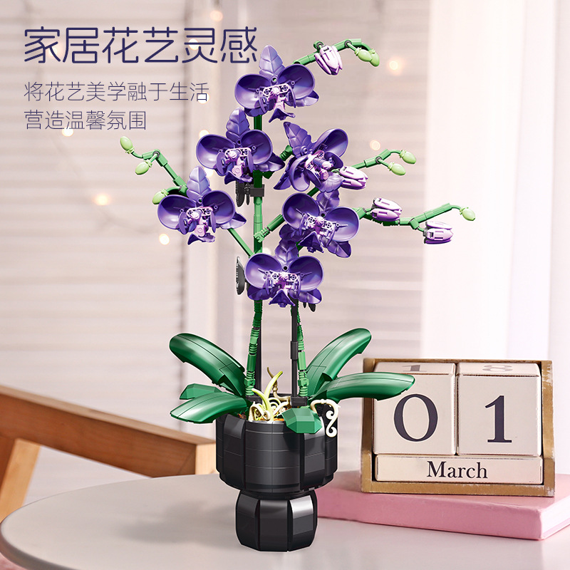 Orchid Plant Building Blocks S - đánh giá và giá Orchid Kids Education