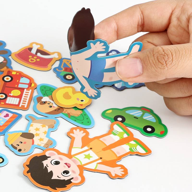 Montessori Boys Girls Dress Up - đánh giá và giá Human Body Puzzle