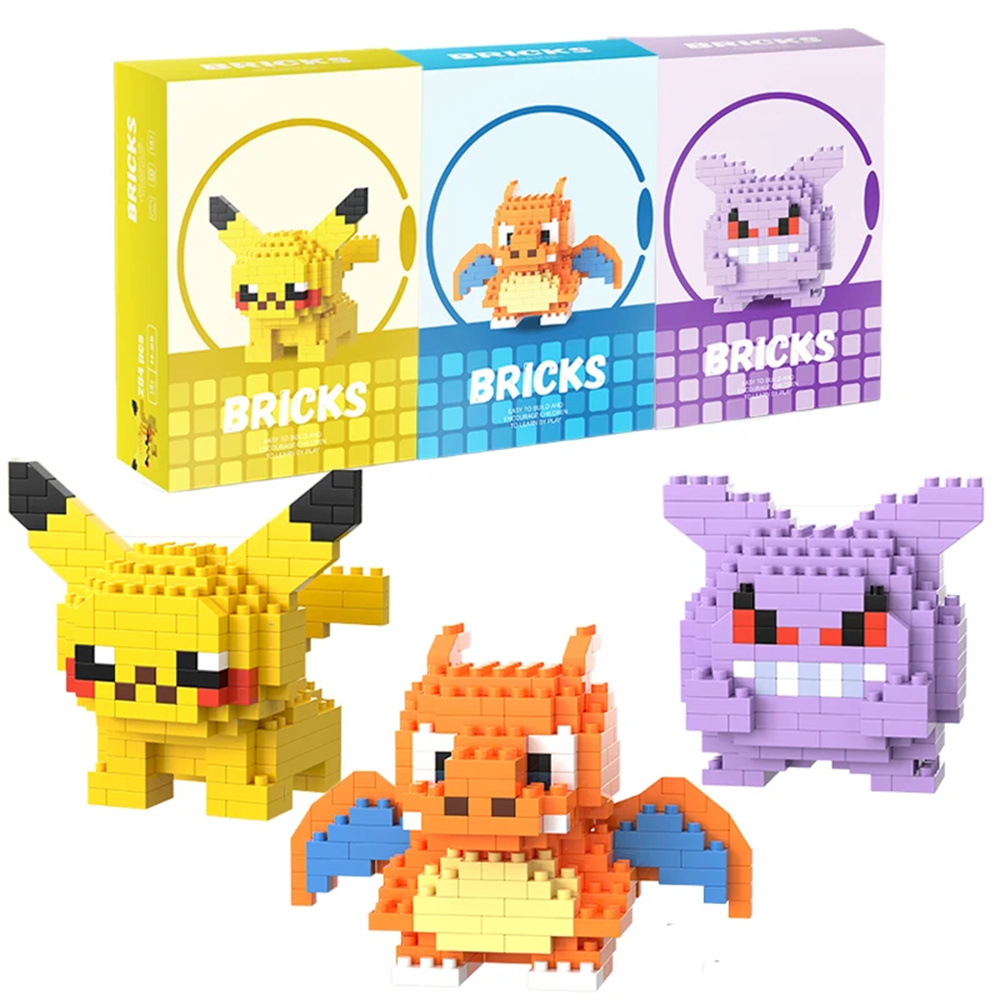Pokemon Micro Building Blocks  - đánh giá và giá Lego Set Technic