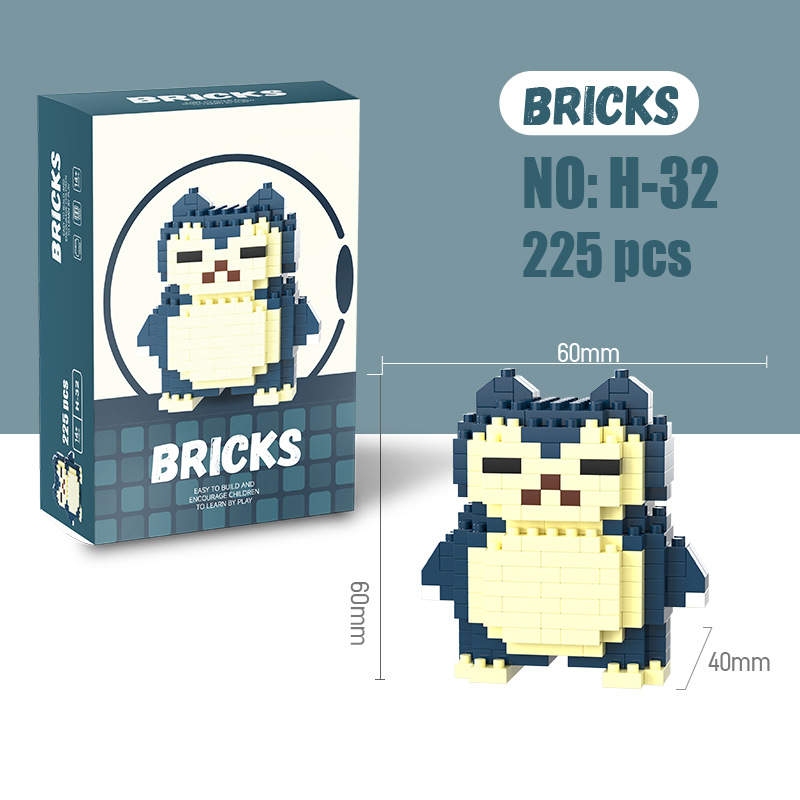 Pokemon Micro Building Blocks  - đánh giá và giá Lego Set Technic