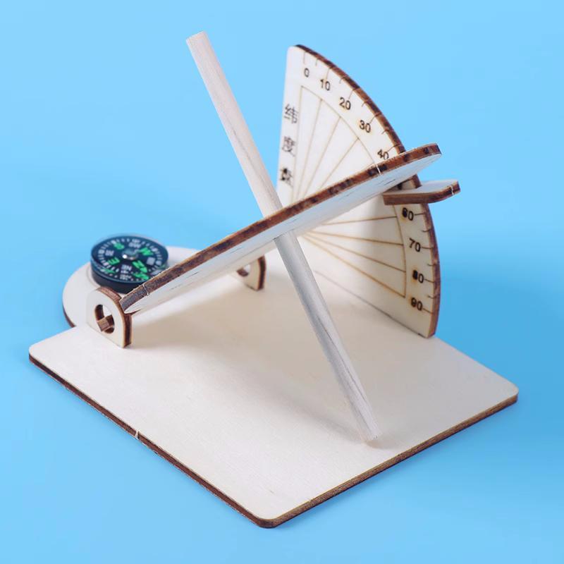 1 PCS DIY Equatorial Sundial C - đánh giá và giá Kids Education Desk