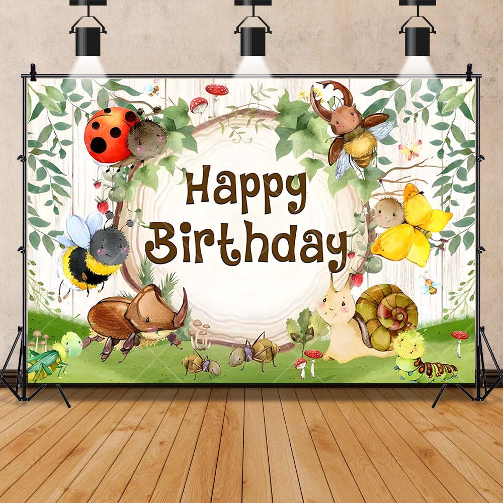 Cartoon Insect Party Early Edu - đánh giá và giá Background For Kids Education
