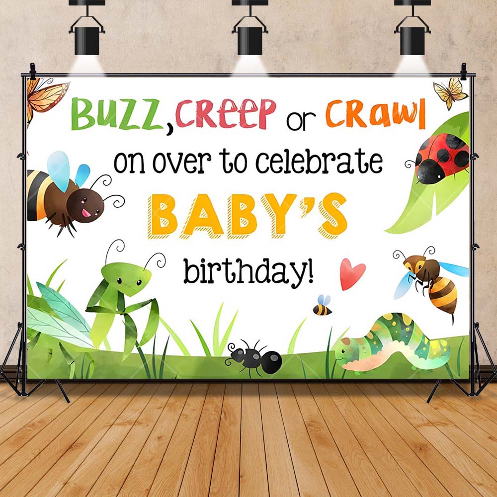 Cartoon Insect Party Early Edu - đánh giá và giá Background For Kids Education