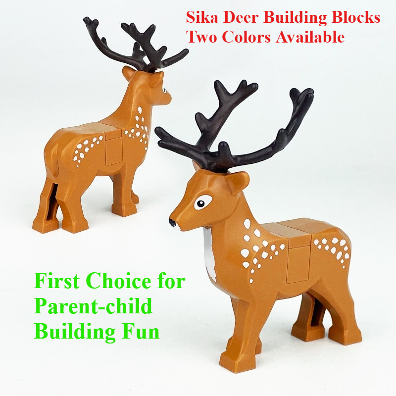 MOC Mini Sika Deer Building Bl - đánh giá và giá Kids Education Desk