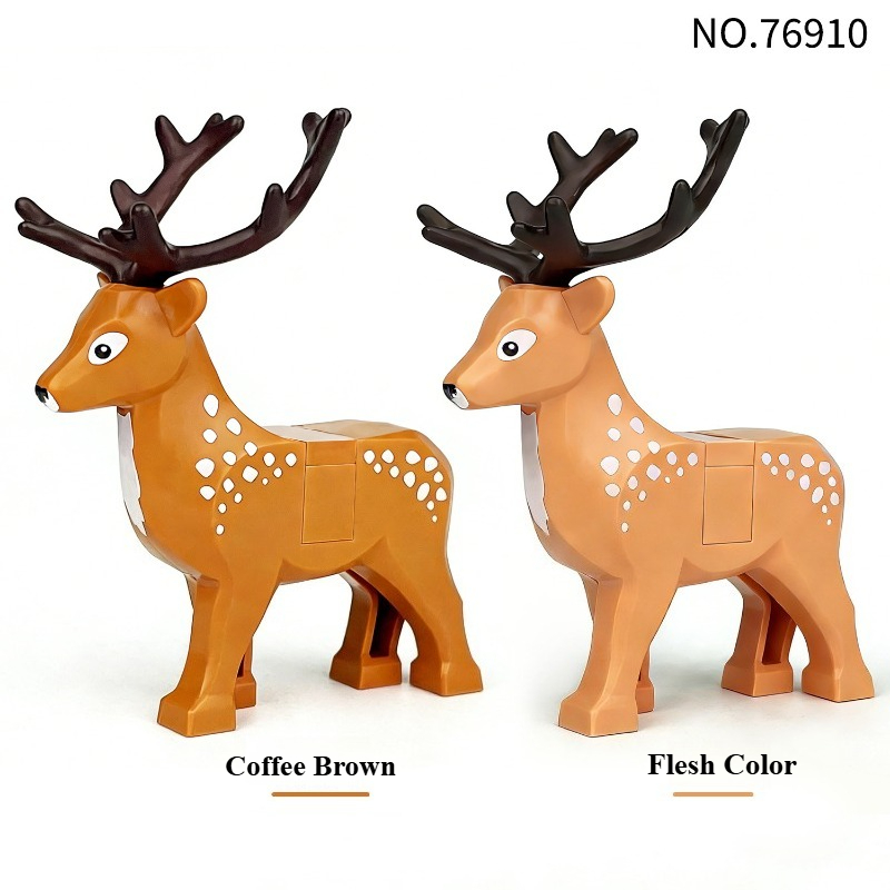 MOC Mini Sika Deer Building Bl - đánh giá và giá Kids Education Desk