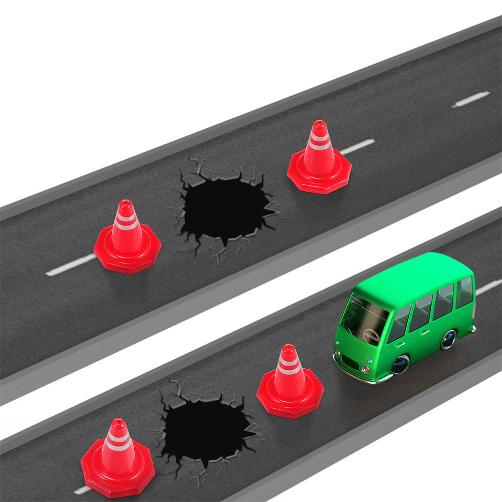 24Pcs Mini Traffic Cones Red P - đánh giá và giá Kids Education Material