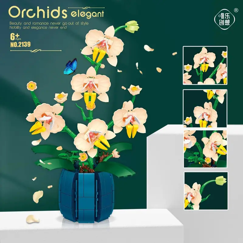 606 Pcs Orchid Building Blocks - đánh giá và giá Orchid Kids Education