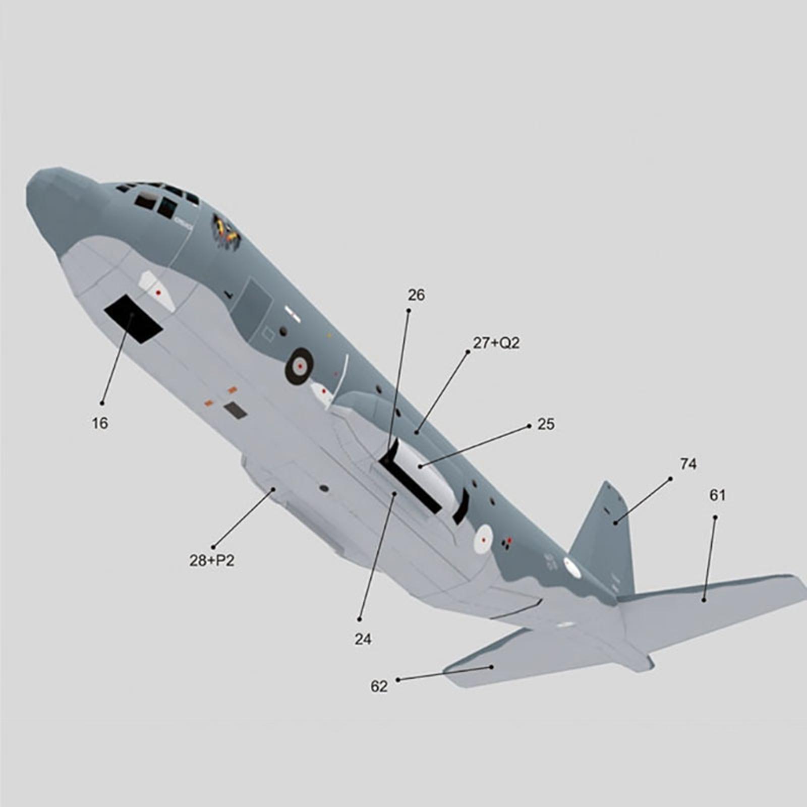 1:100 AC130 Fighter Building K - đánh giá và giá Kids Education Desk