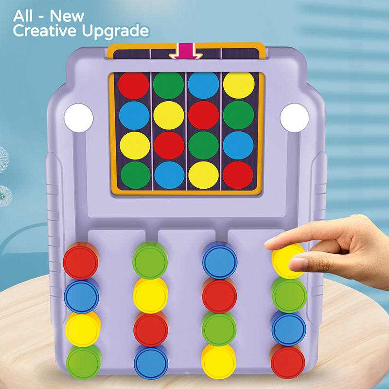 Four-Color Tic-Tac-Toe Logic T - đánh giá và giá Kids Education Material
